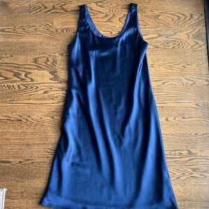 Petra Vintage Satin Slip Dress Size Large